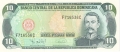 Dominican Republic 10 Pesos, 1996